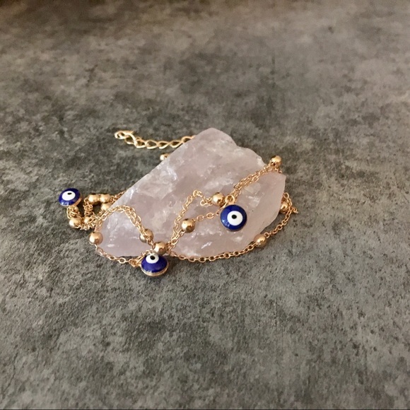 Evil Eye Anklet - Picture 3 of 5